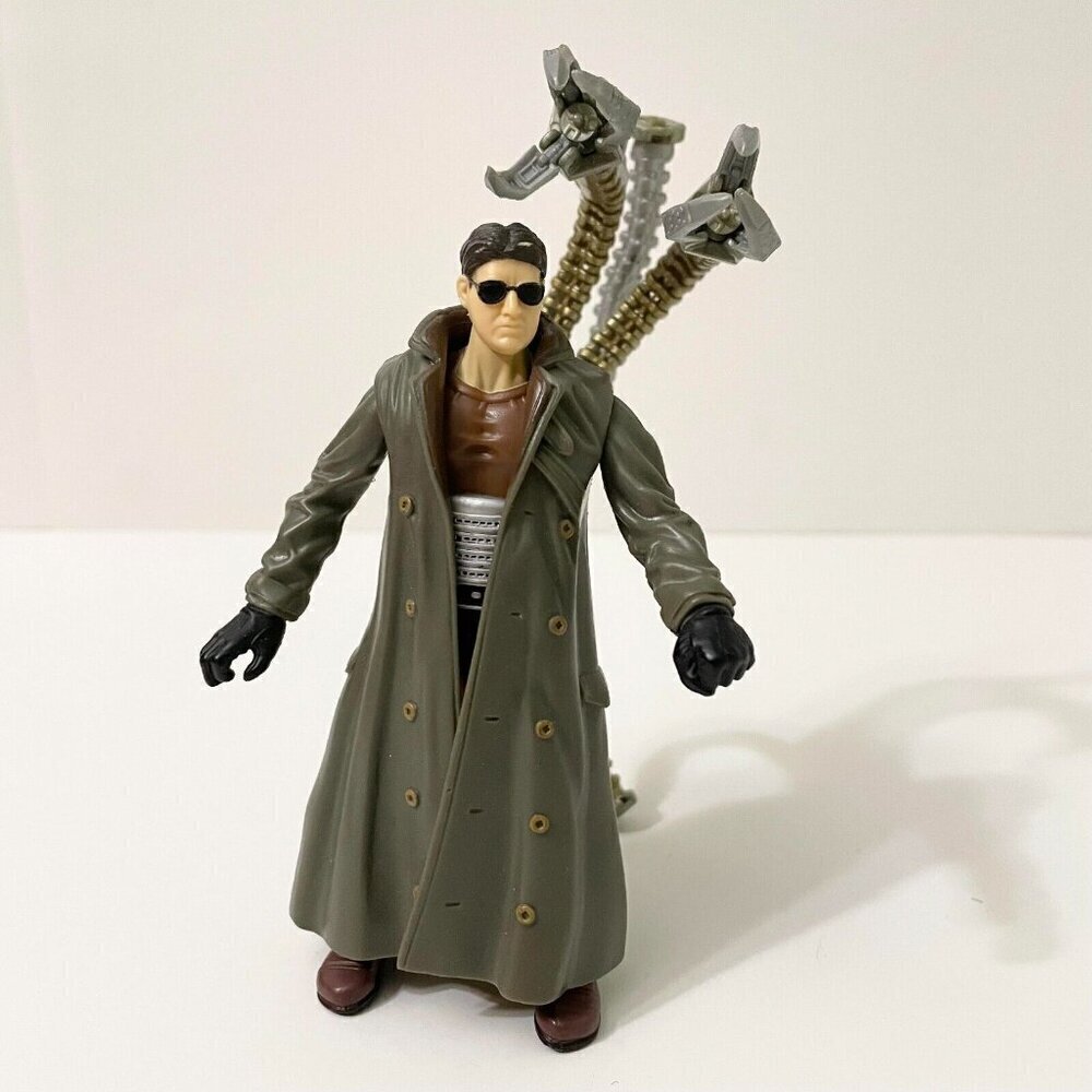 2007 Spiderman Doc Ock Dr Octopus Octavius Action Figure Tentacles Incomplete